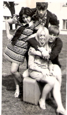 Jean Palapios, John Niederkorn, (front) Rodny Hoopaugh, and Pam Gerchow
