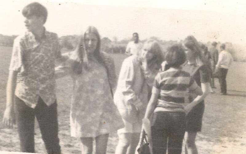 John Niederkorn, Glenna Bullock, Lynn Cooper, Sue Funk , and the back of Jean Palapios