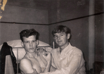 Chuck Meyers and Mike Saunders