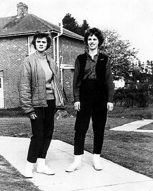 Vicki Lippe & Sandra Lewis 1964