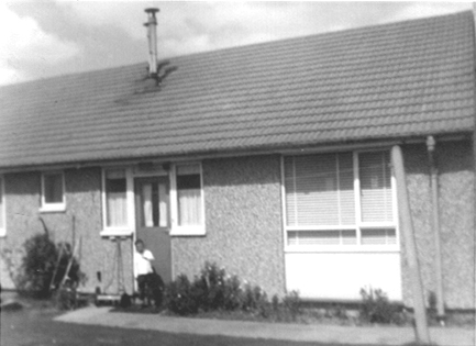 Charlie Finches house at RAF Sculthope 1963