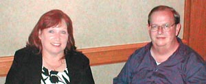 Linda Bishoff and Rodney Copeland