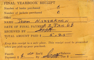 Outrageous, $5.25 for a Legend Yearbook